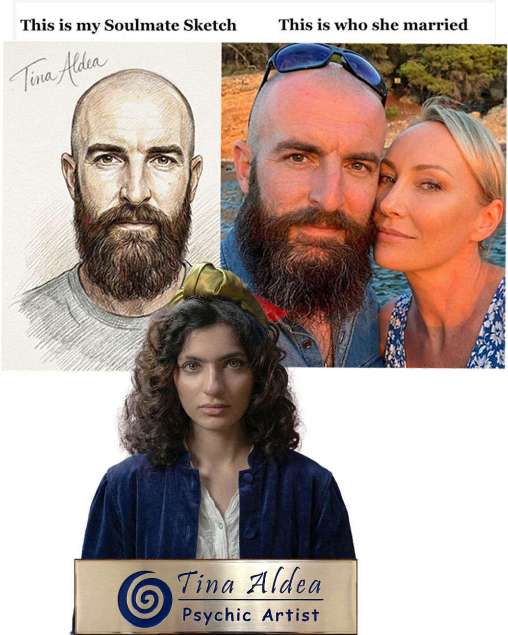tina aldea soulmate sketch customer