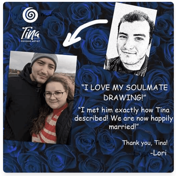tina aldea soulmate sketch testimonial