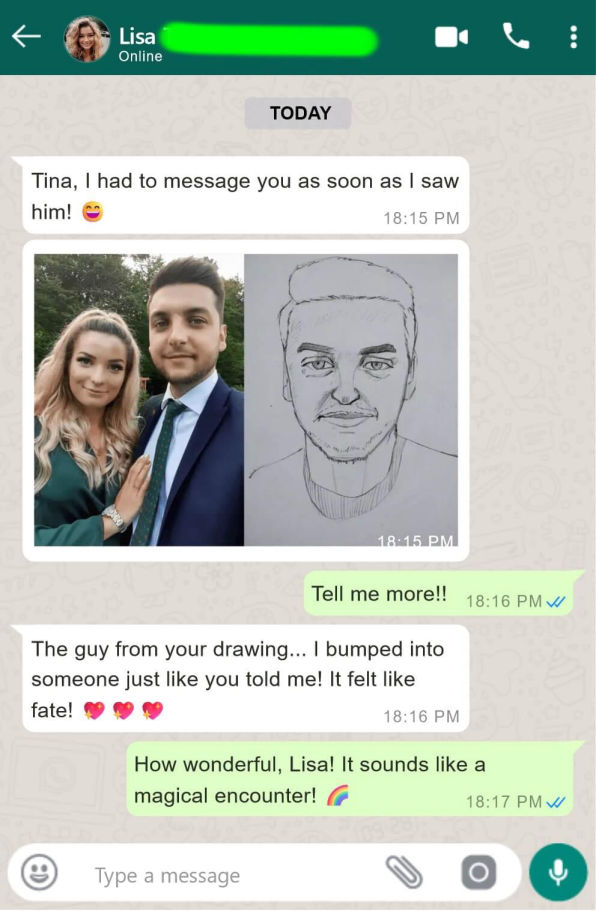 tina aldea soulmate sketch review 2